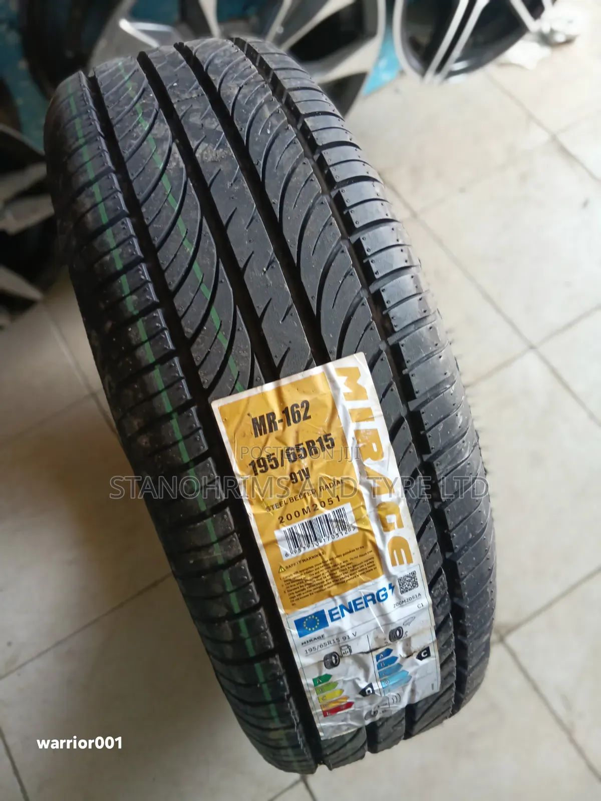195/65/15 Mirage Tyres
