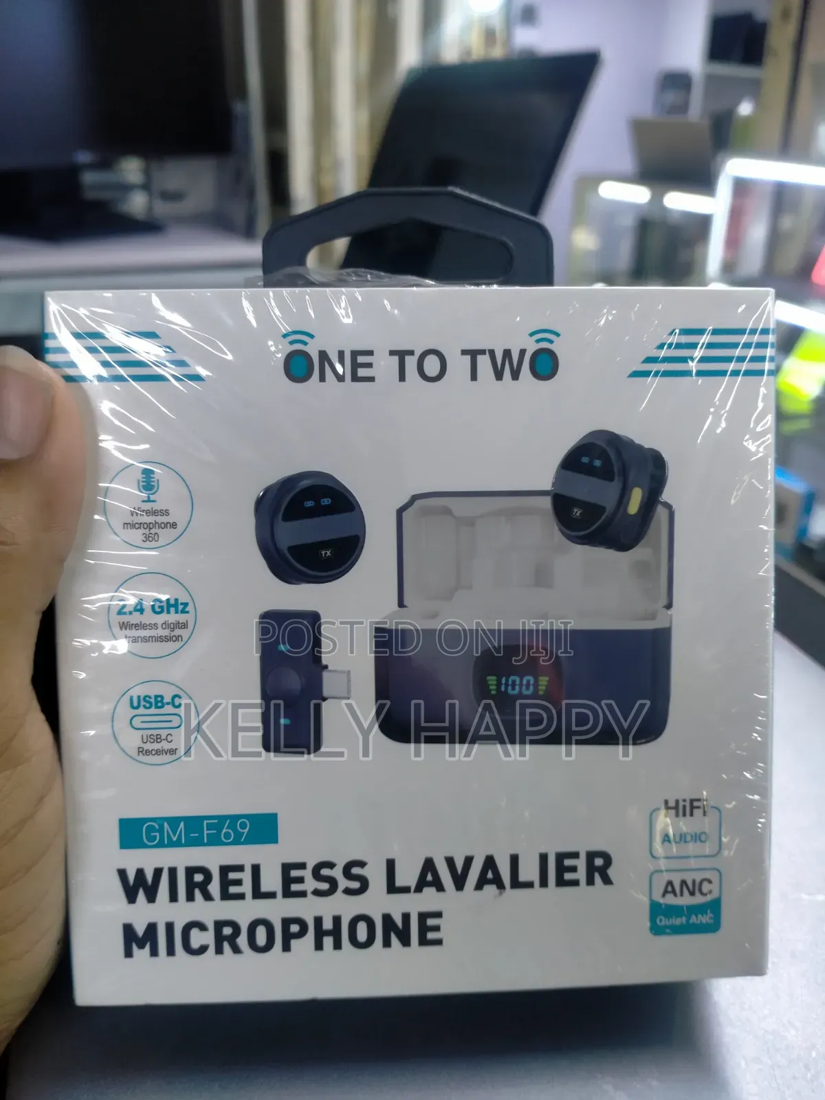 GM-F69 Wireless Lavelier Microphone