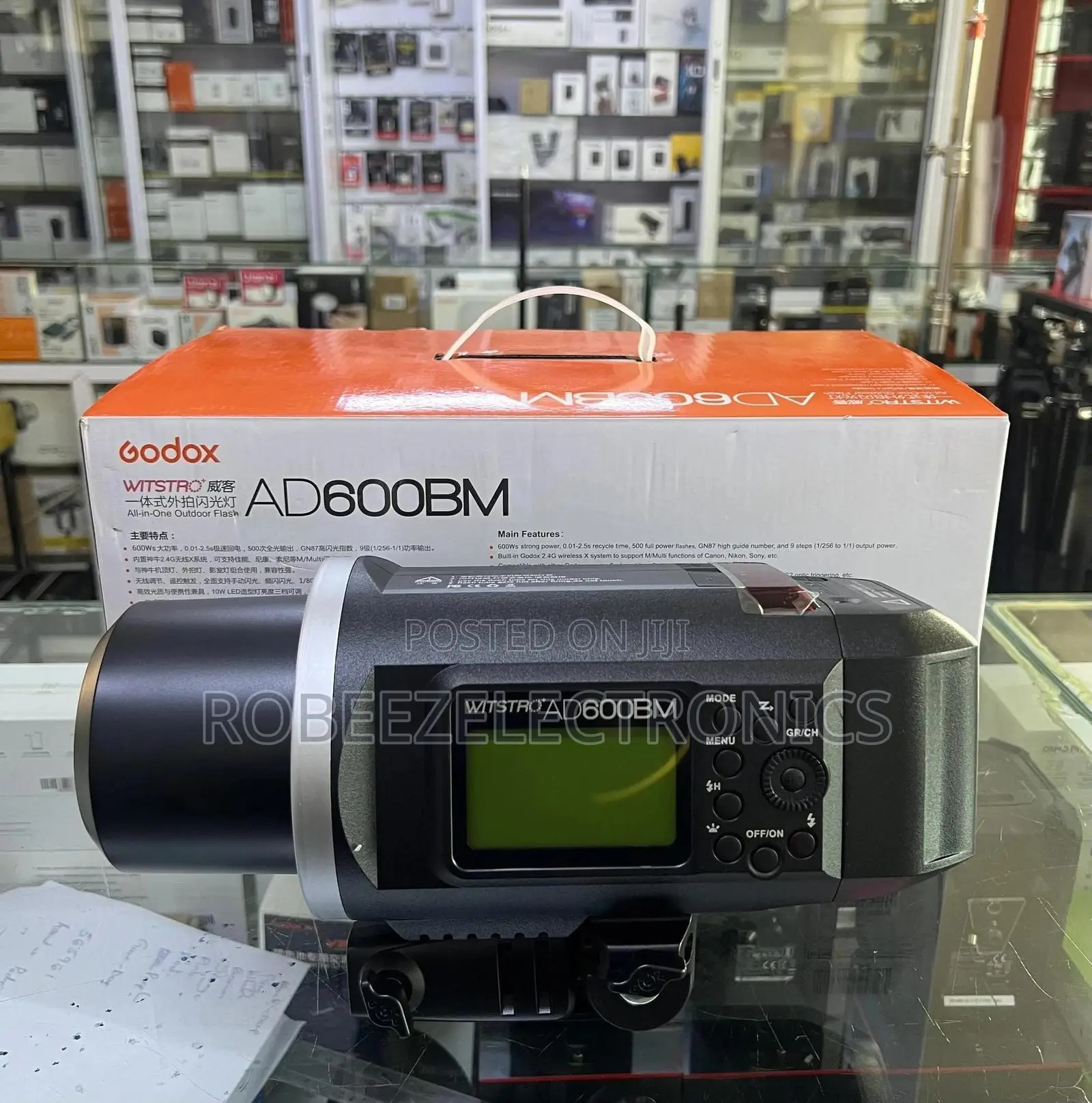 Godox AD600BM Witstro Manual Battery Powered Outdoor Flash
