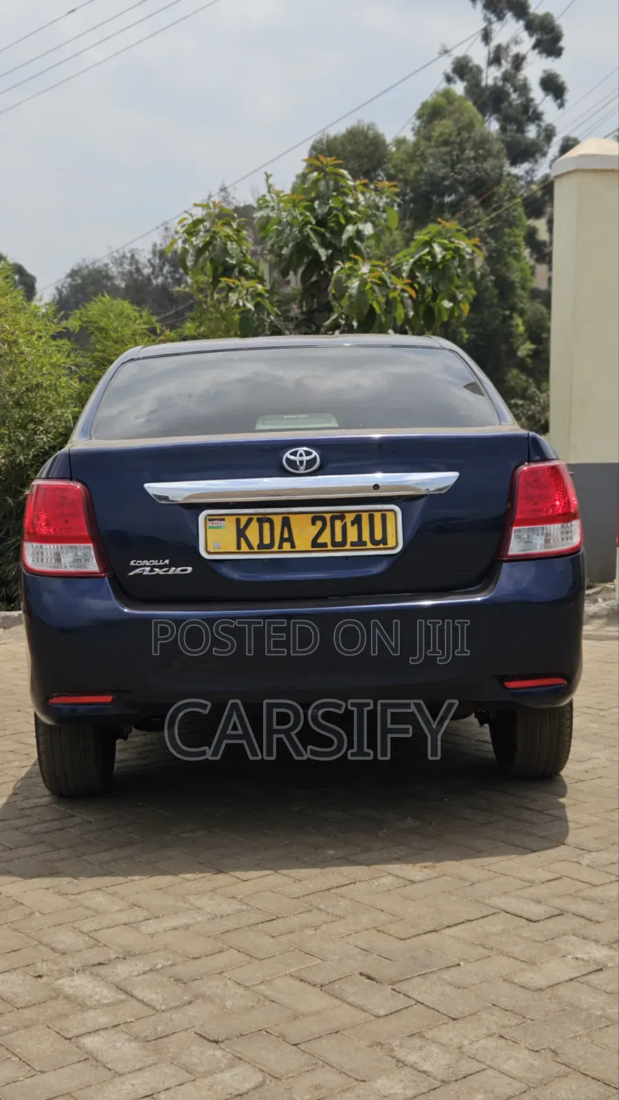 Toyota Axio 2014 Blue