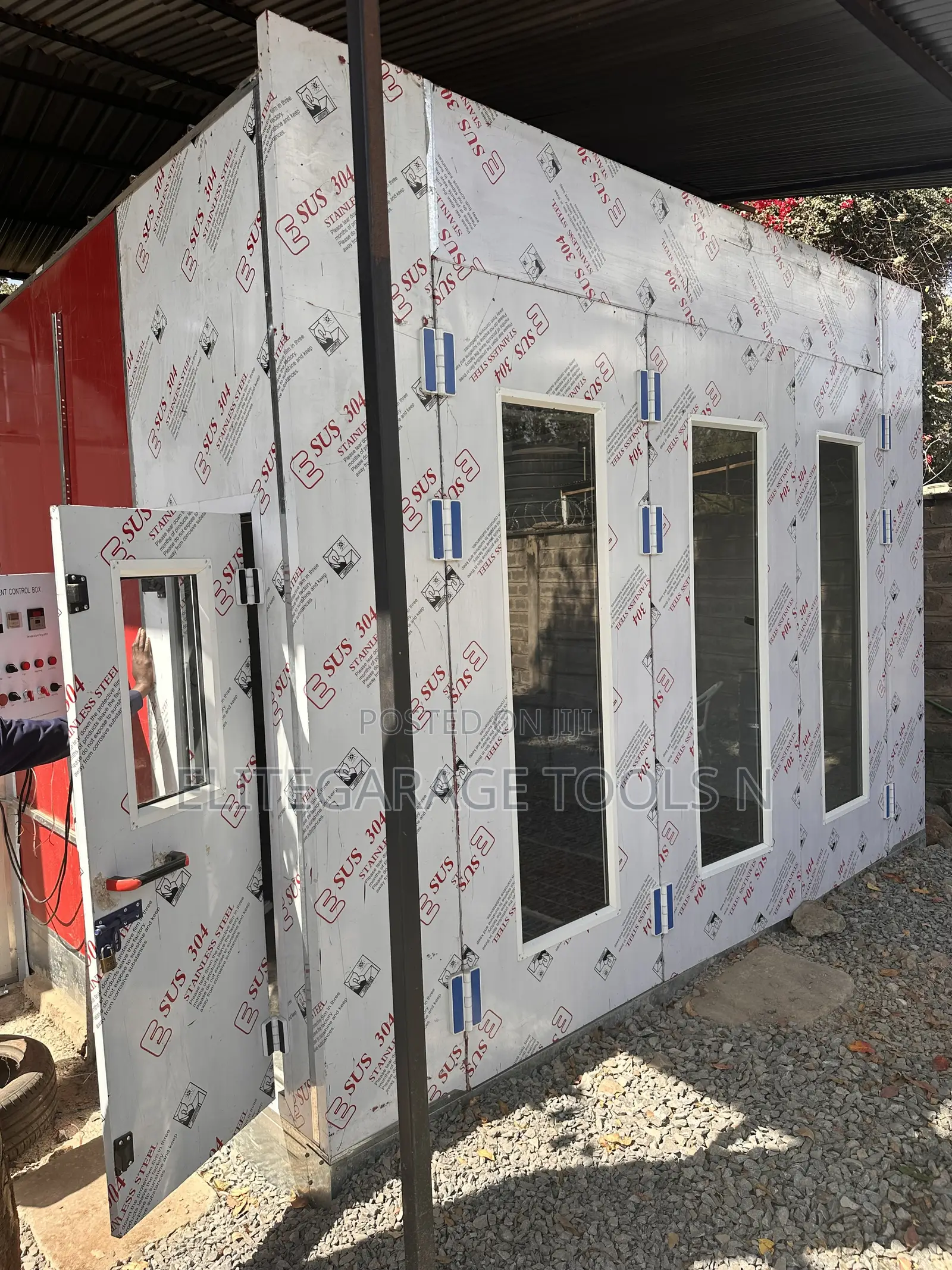 Heavy Duty Sunshine Italy Diesel Powered Spraybooth