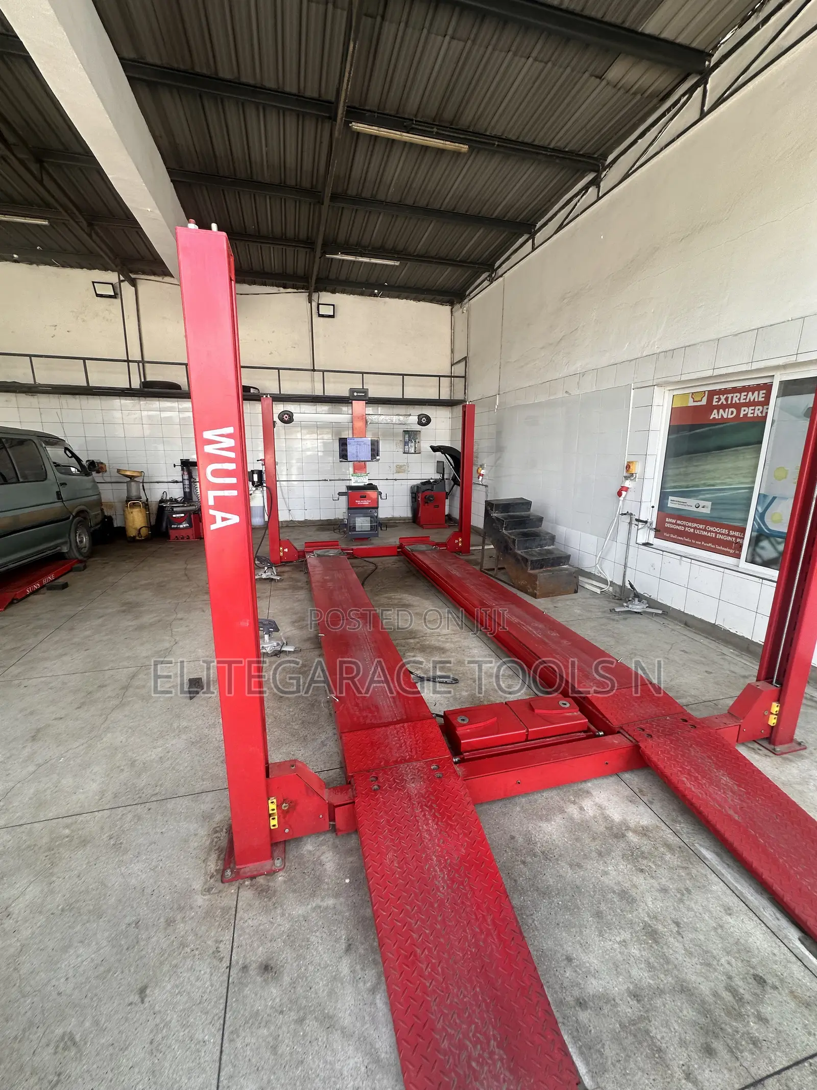 Heavy Duty Sunshine Italy 3d Alignment System With Four Post Lift