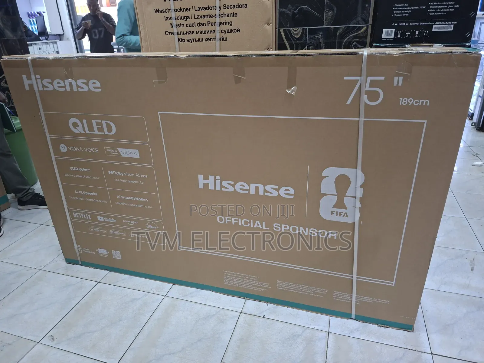 Hisense 75 Inch Qled TV Q6 Series 75q6qken