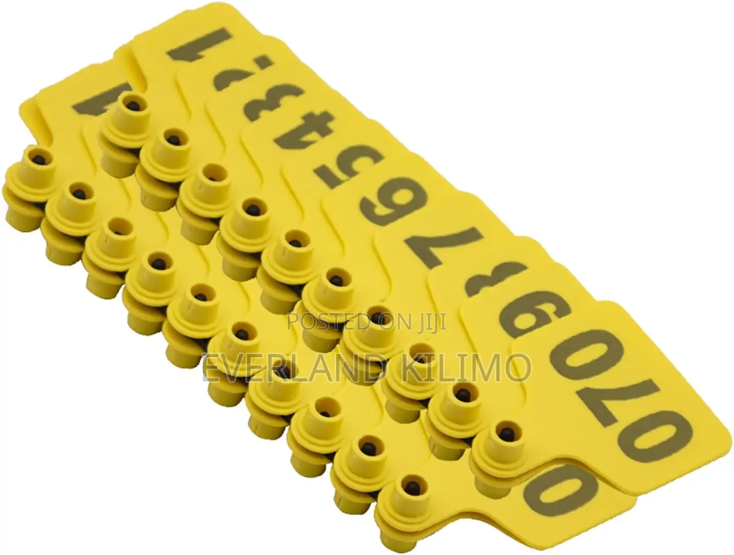 Cattle Management Numbered Large Ear Tags
