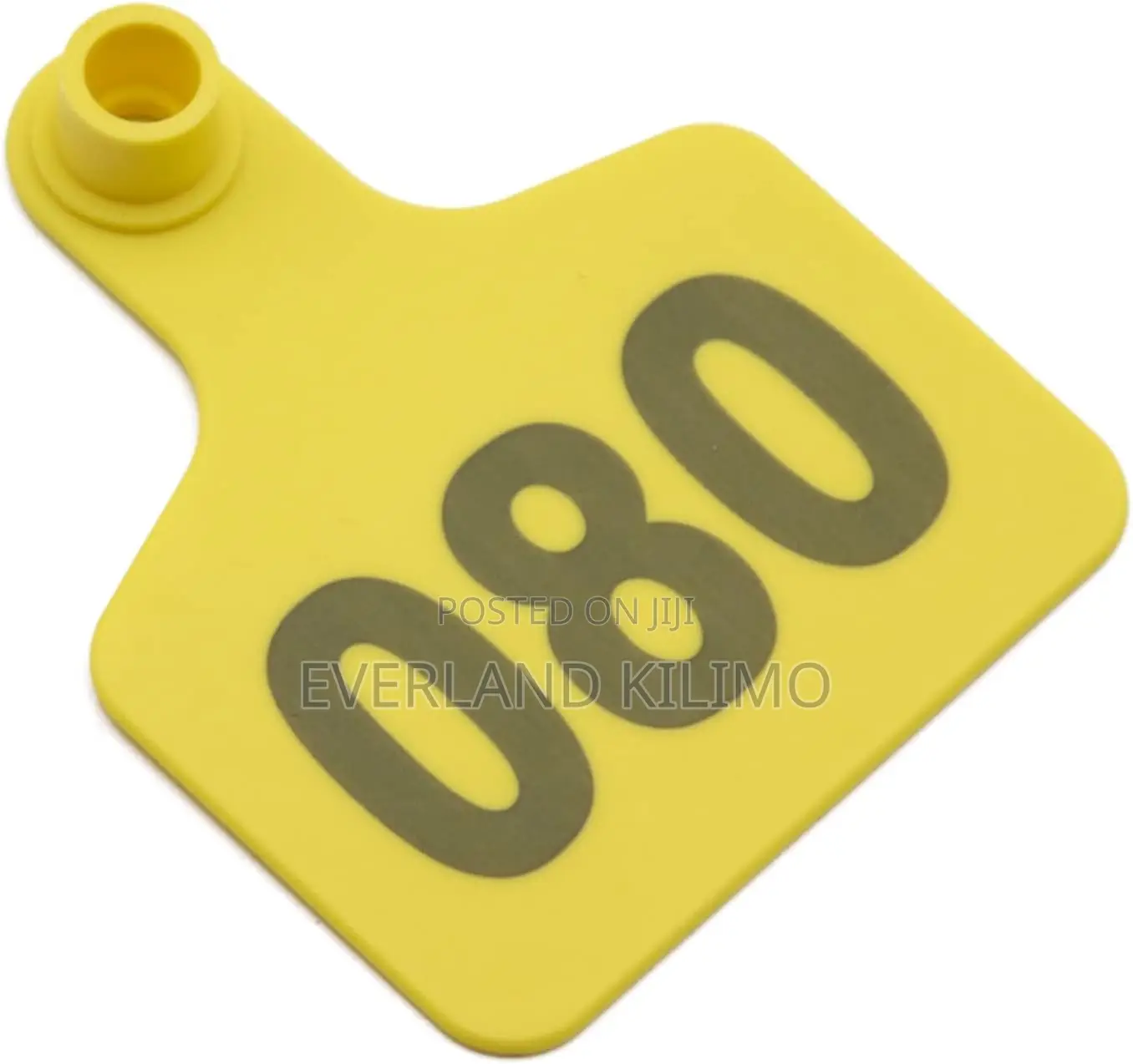 Numbered Cattles Traceability Medium Ear Tags for Cattles