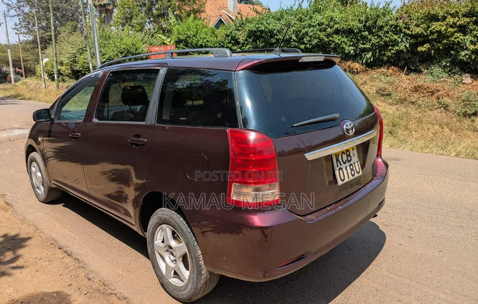 Toyota Wish 2008 Maroon