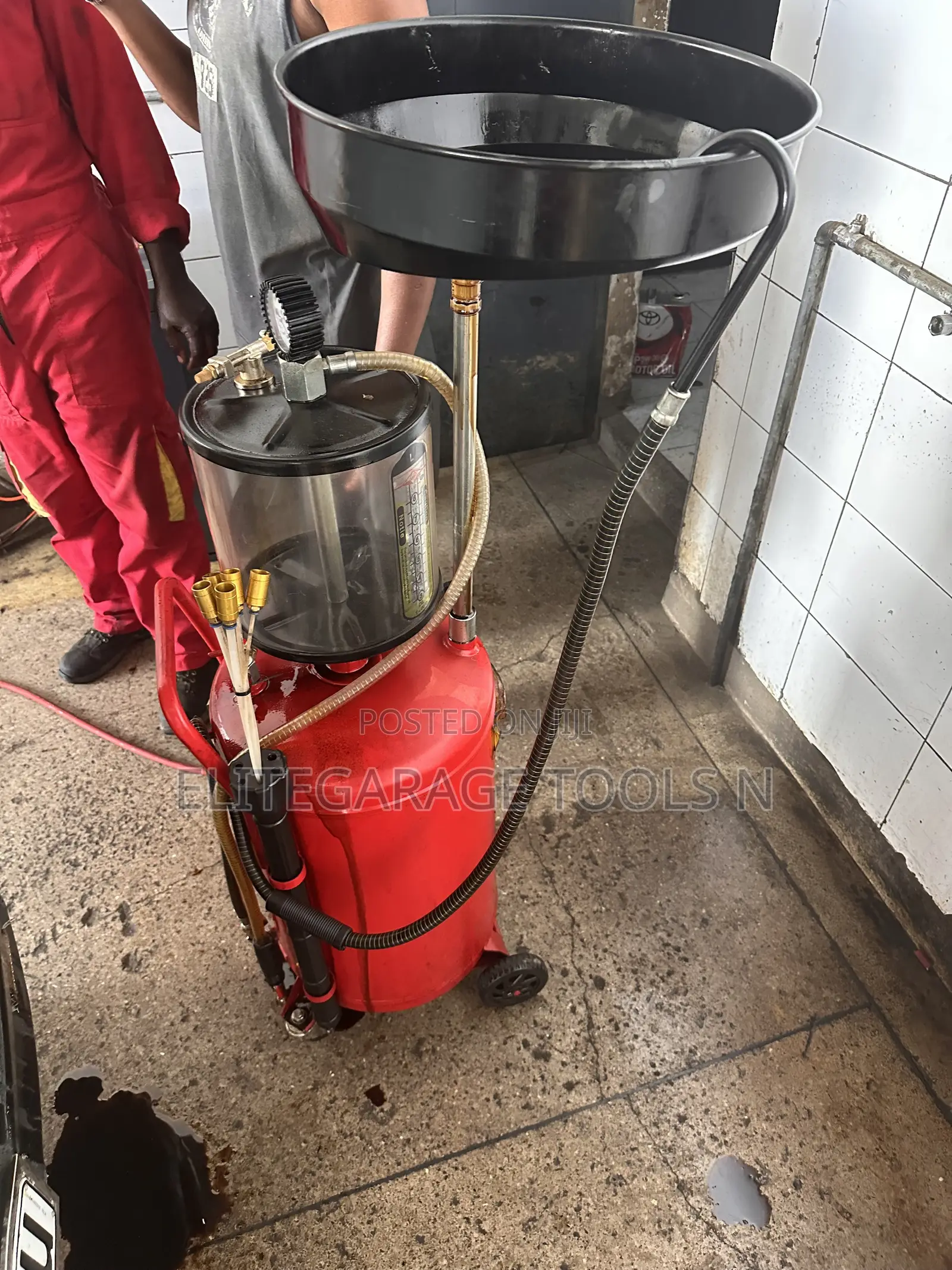 Heavy Duty Sunshine Italy Oil Drainer With Suction