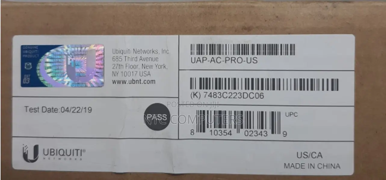 Ubiquiti UniFi AP AC Pro Indoor / Outdoor Access Point (UAP-AC-PRO)