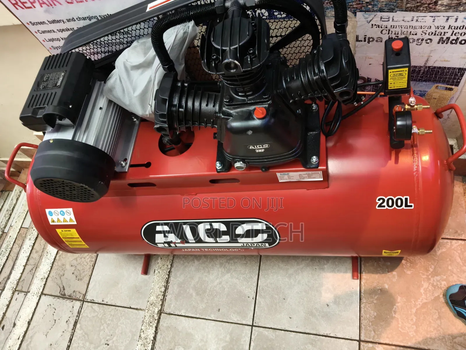 200l Aico Electric Compressor/Quality Aico 3 Piston Electric Compresor