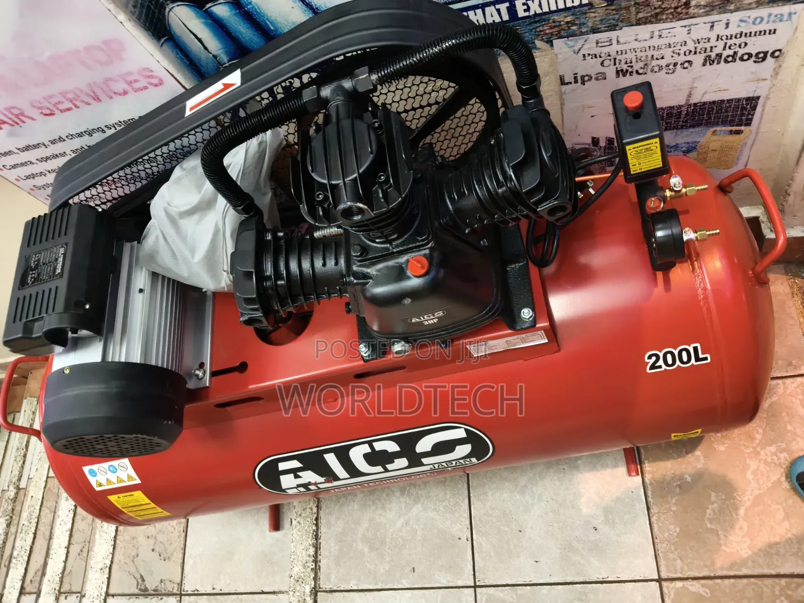 200l Aico Electric Compressor/Quality Aico 3 Piston Electric Compresor