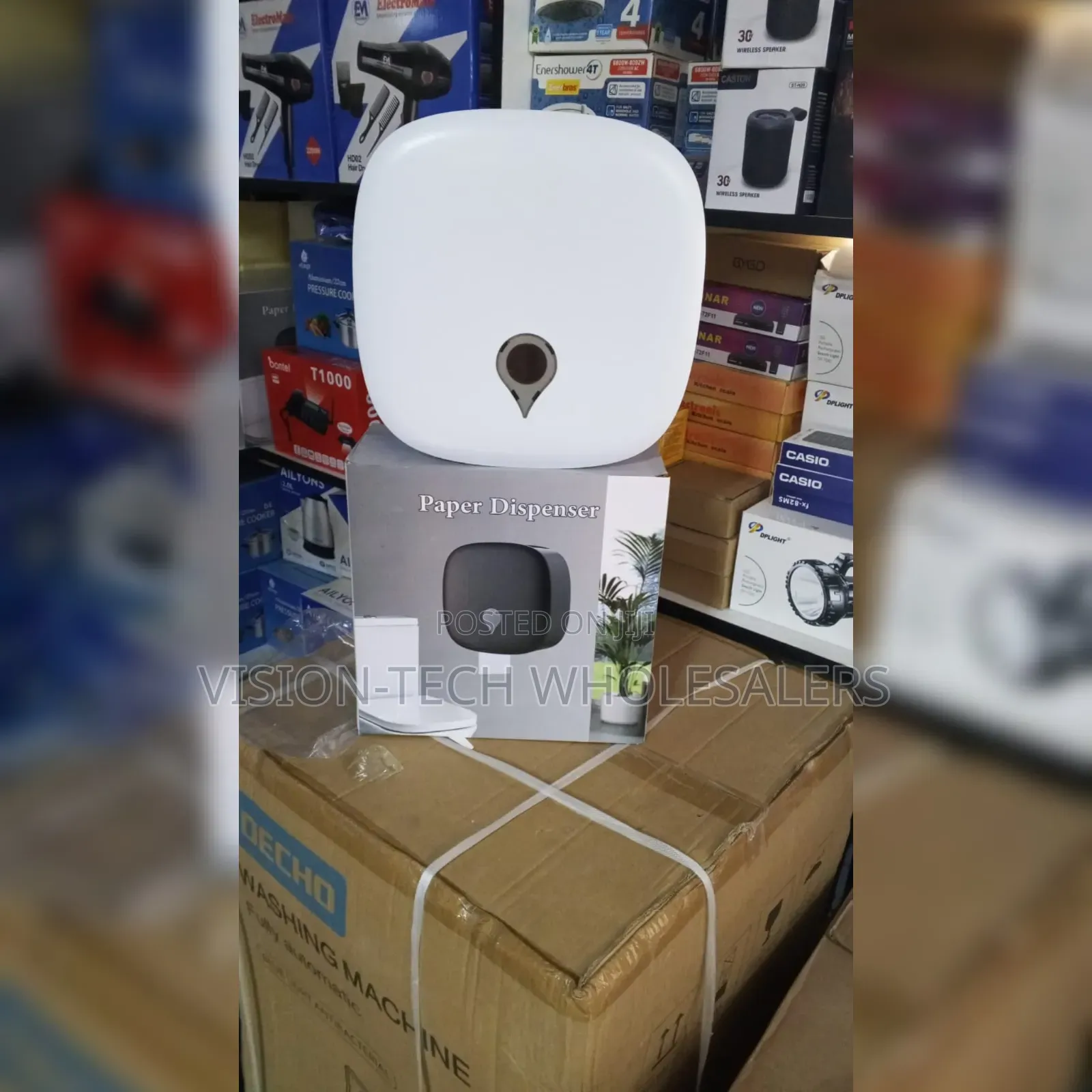 Wall-Mounted Toilet Paper Dispenser