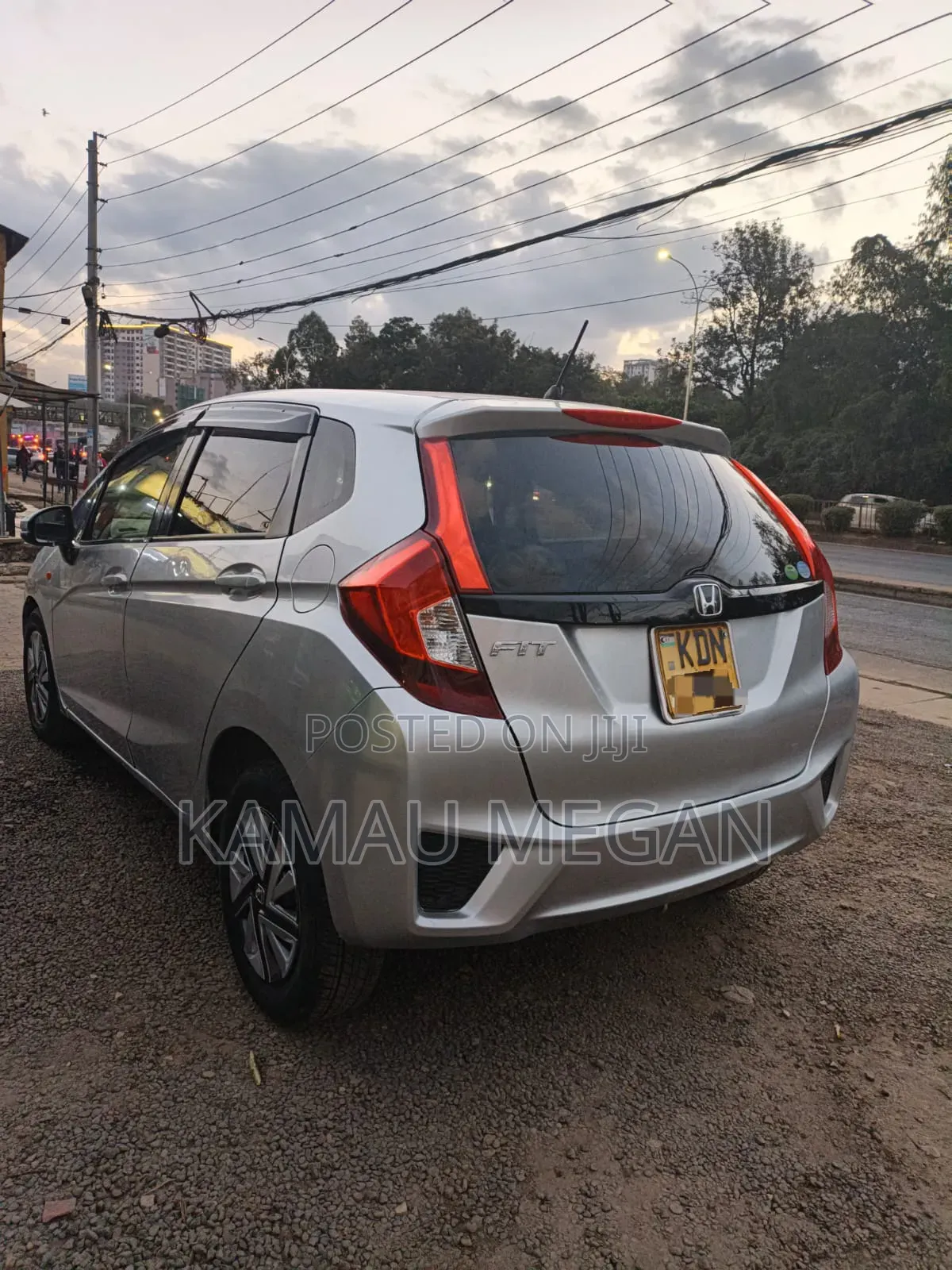 Honda Fit 2015 Silver