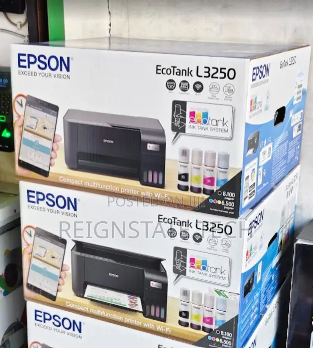 Epson EcoTank L3250 Multifunction Printer With WiFi