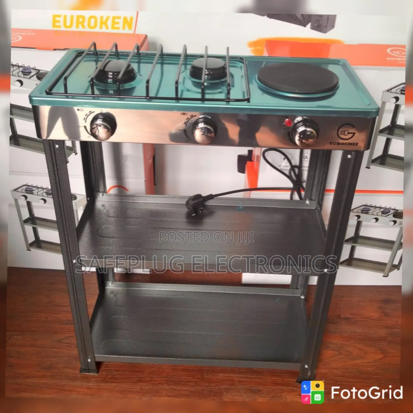 Eurochef Deluxe 2+1 Gas Stove EC-6073