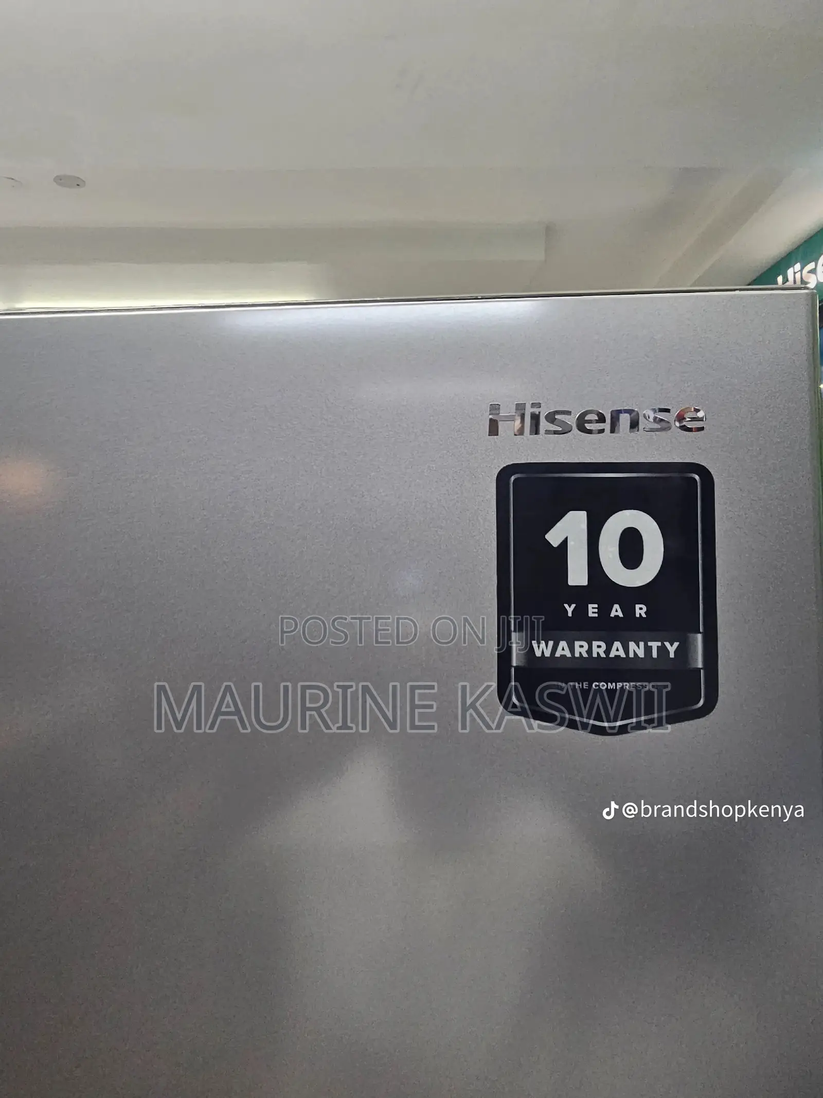Hisense 441l Side by Side Inverted Technology Fridge