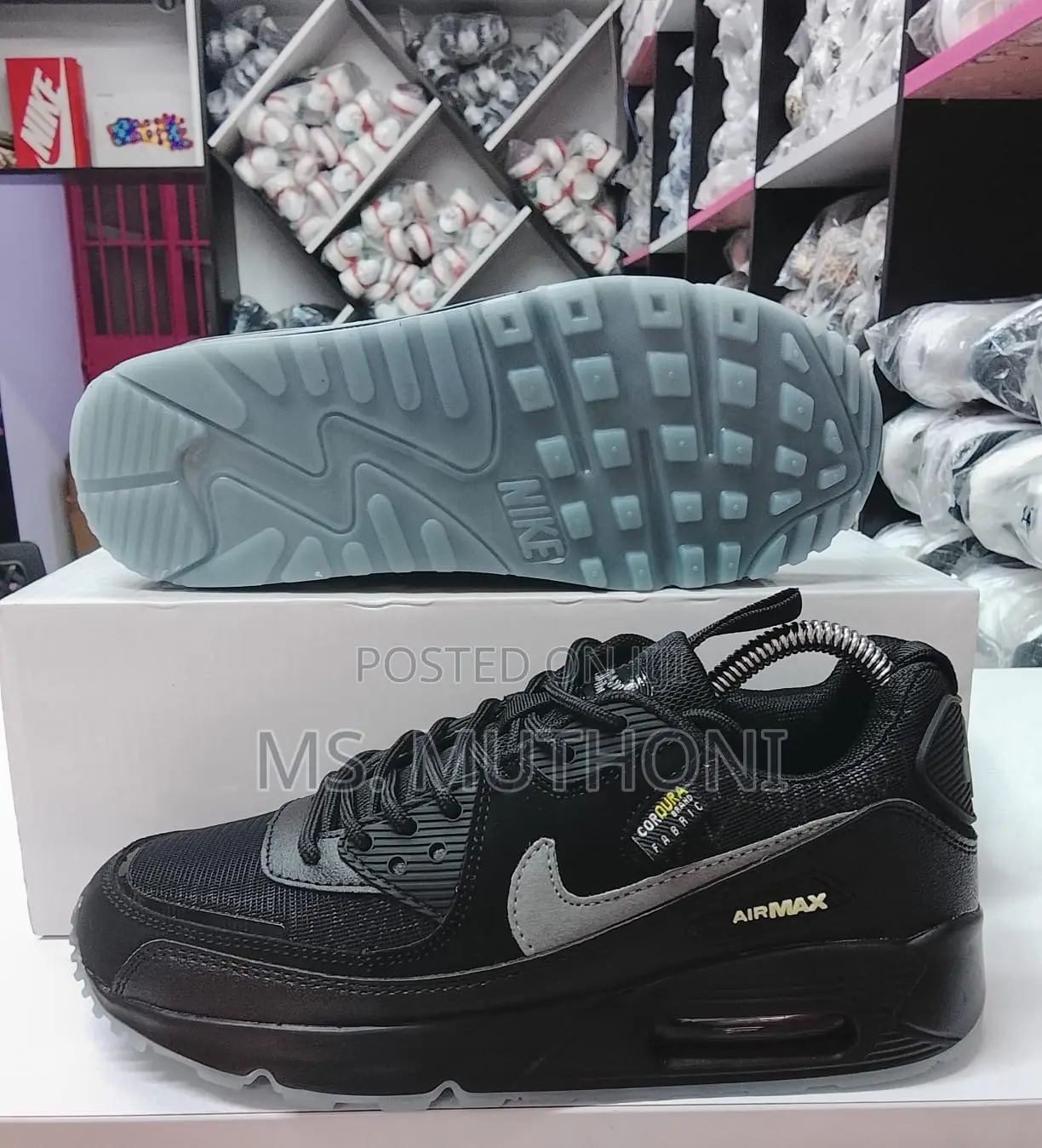 The Nike Air Max 90 Surplus 'Triple Black' Size 40-45