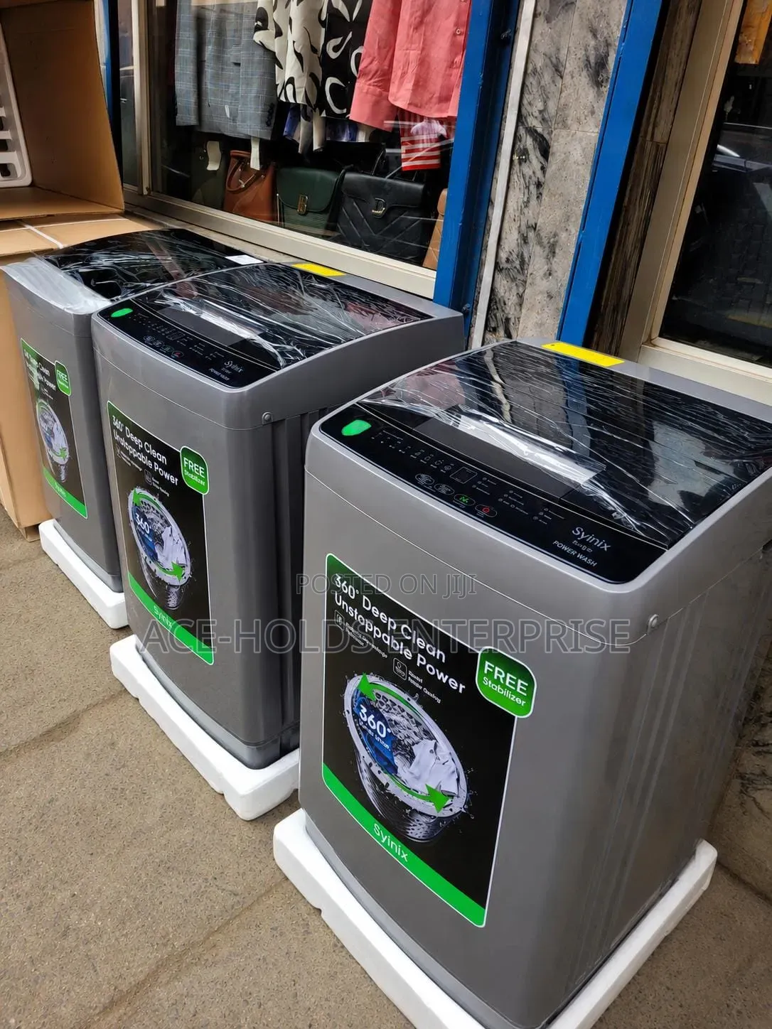 12kg Syinix Fully Automatic Top Load 25months Warranty