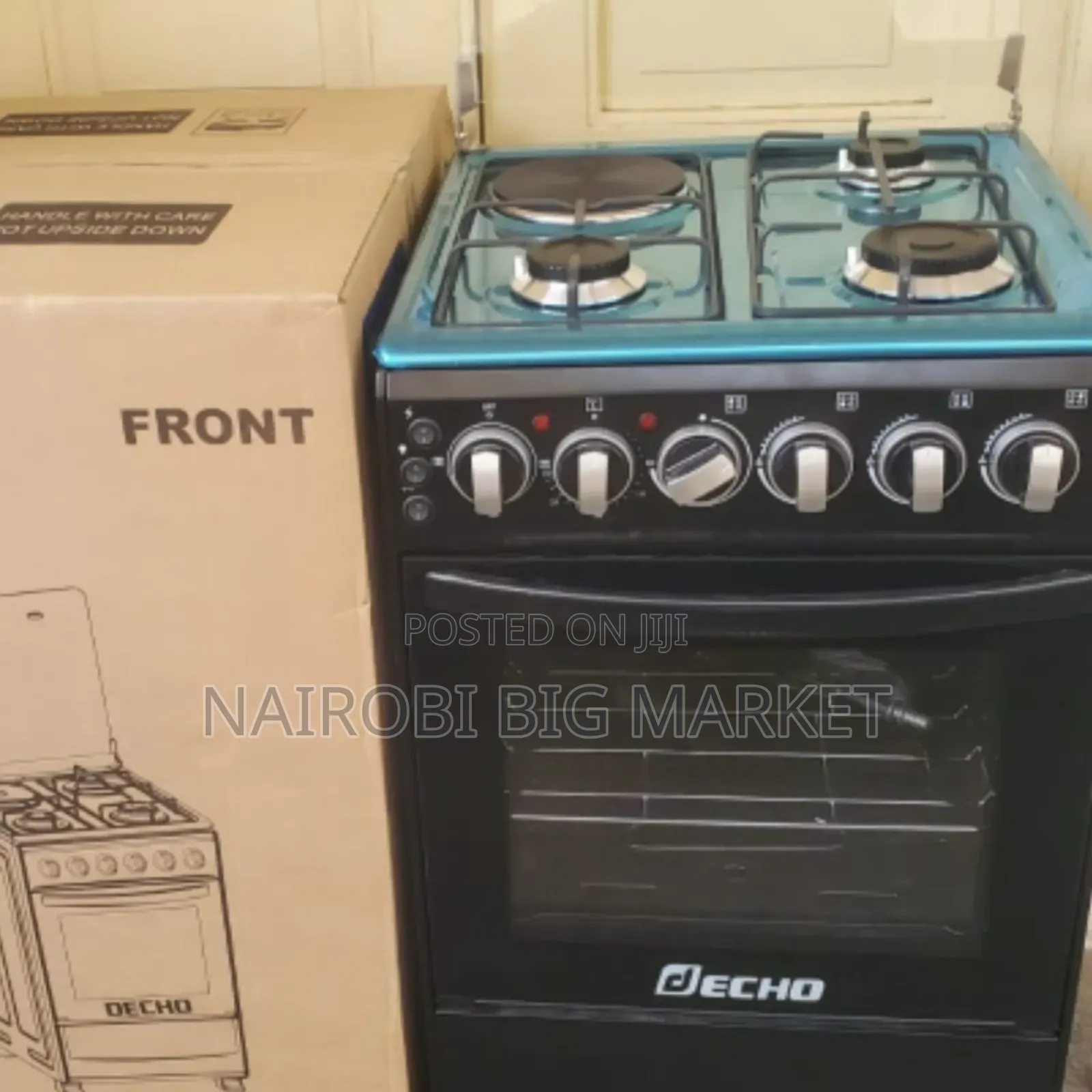 50*55 Decho 3+1 Standing Cooker With Electric Oven