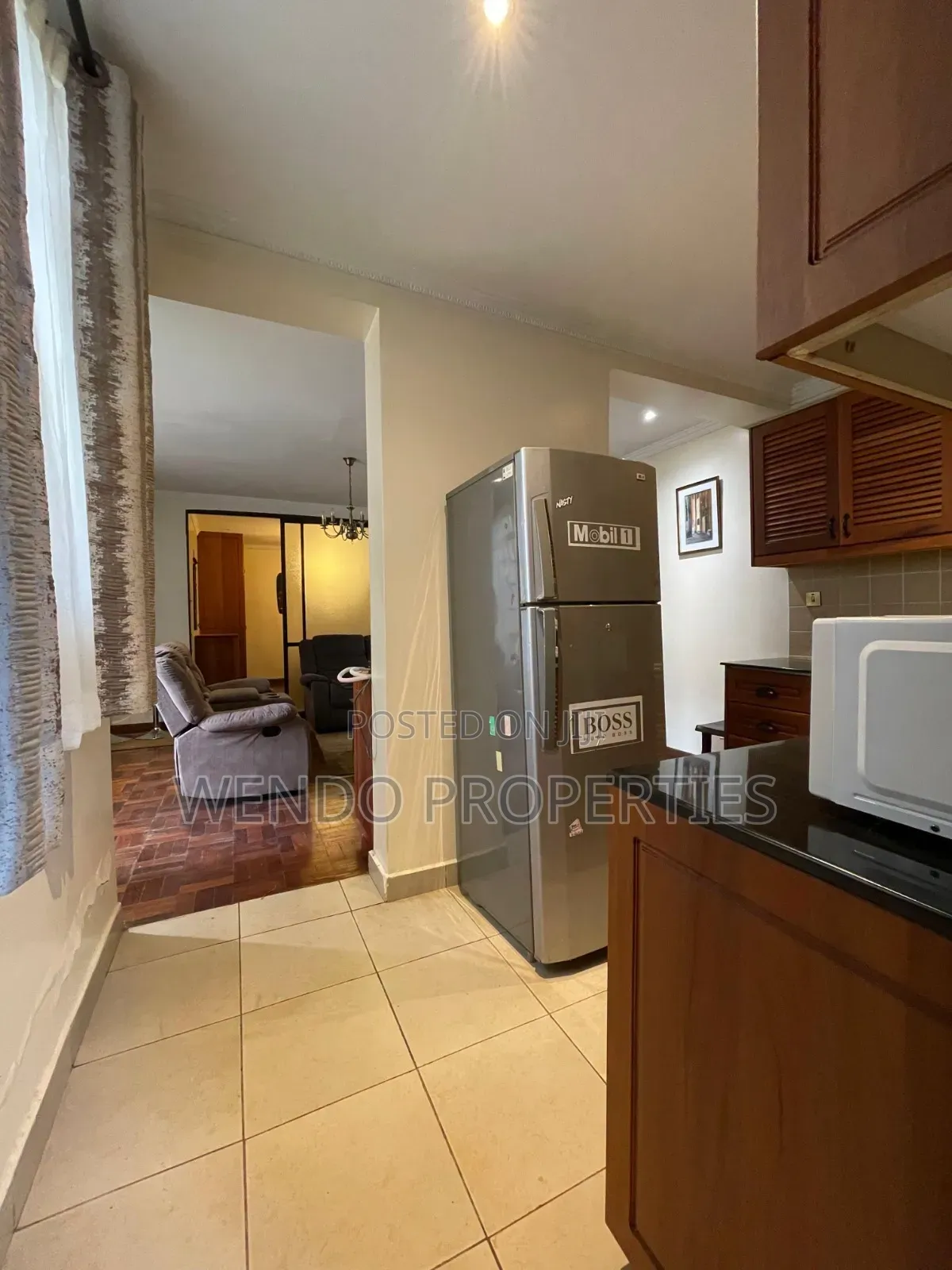 Furnished 1bdrm Apartment in Raphta Road Area for rent