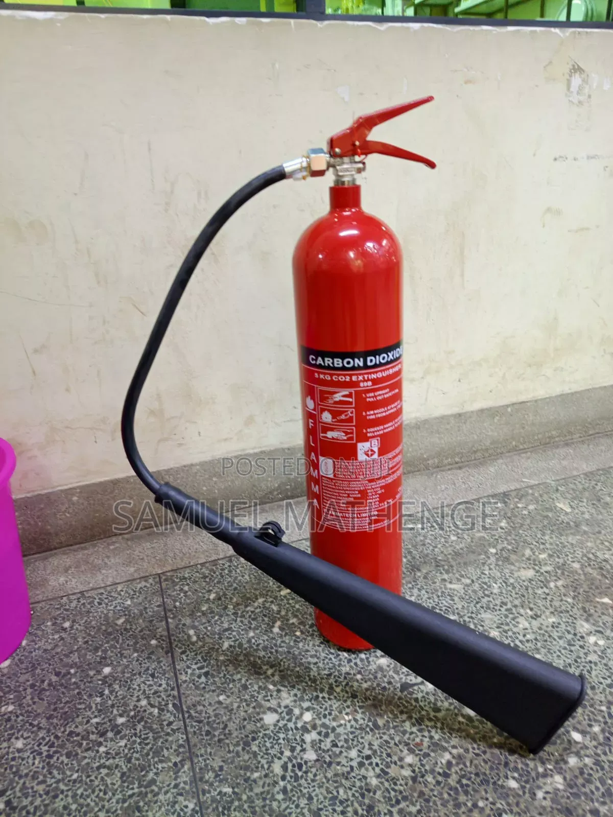 5kg CO2 Emergency Fire Extinguisher
