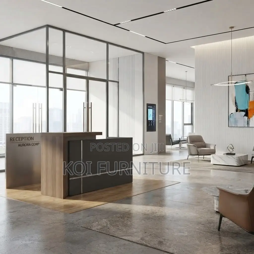 Reception Desk; 1.8 Meters Front Office Guests Welcoming Desk
