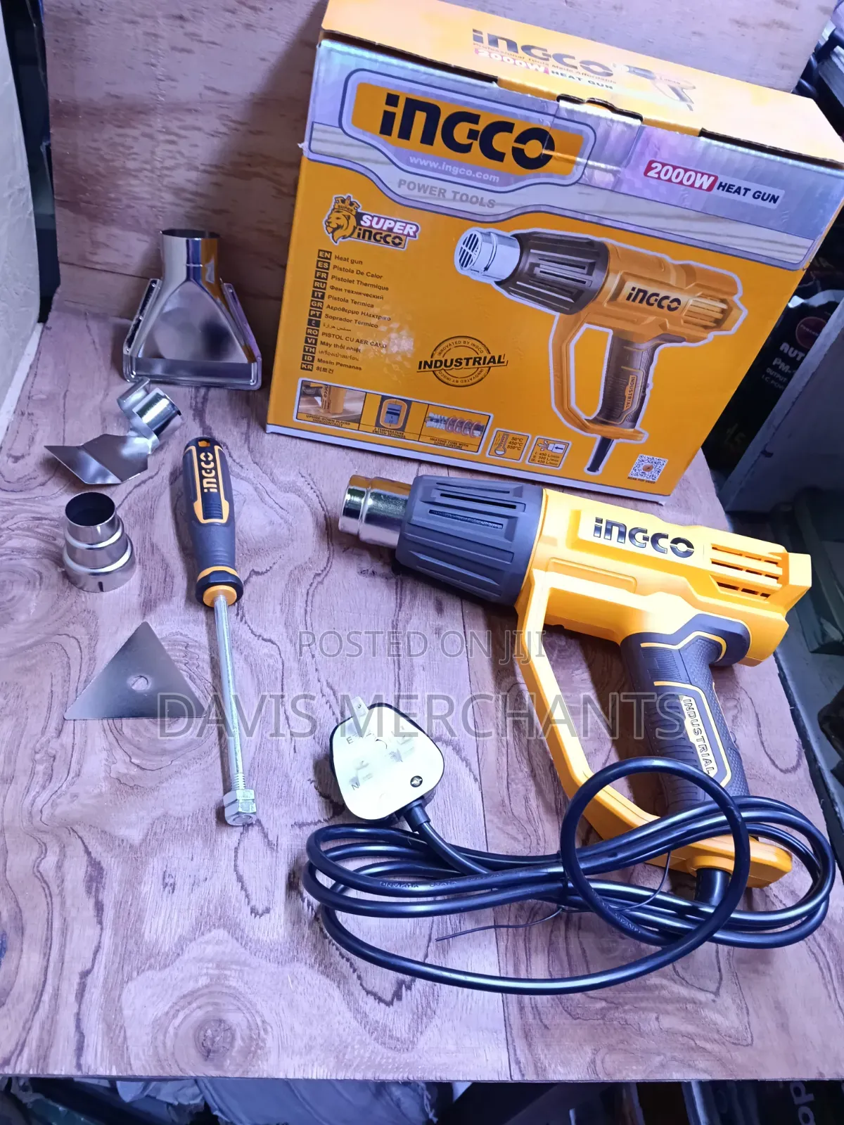 Industrial Heat Gun 2000 Watts Ingco 220V