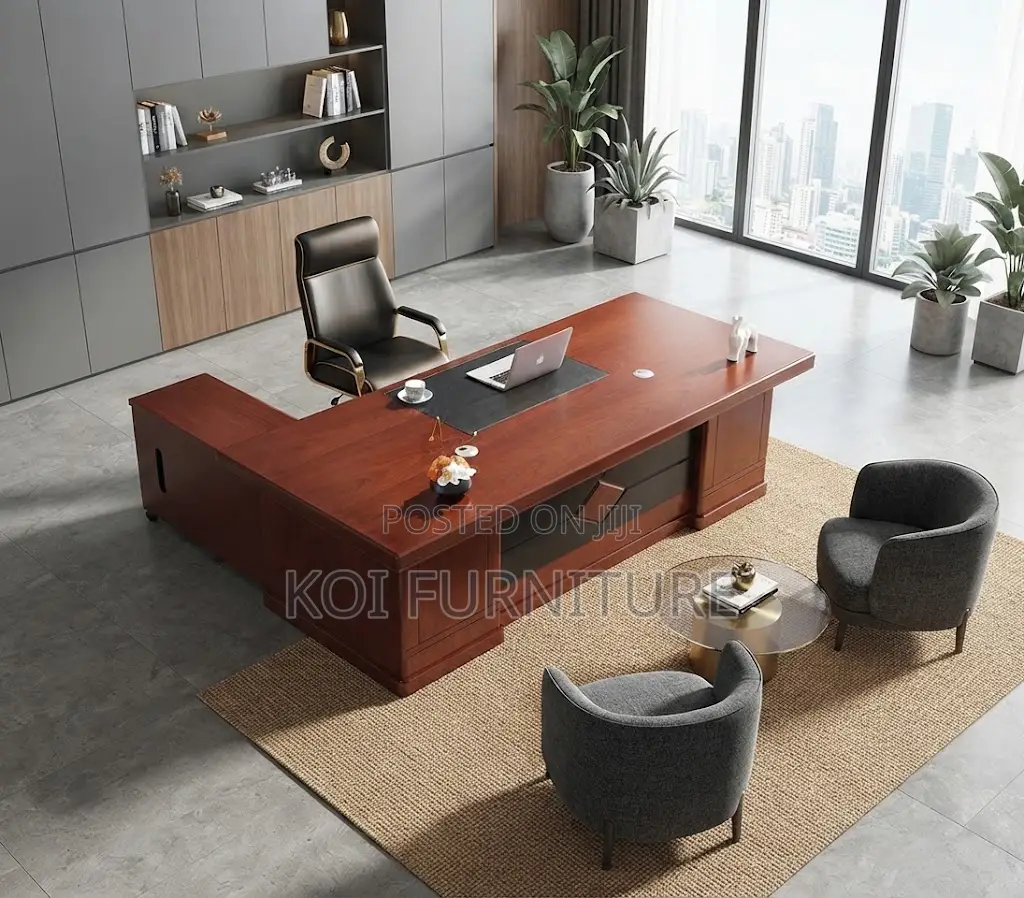 Office Desk; 1.6 Meters Executive Modern Desinee Office Desk