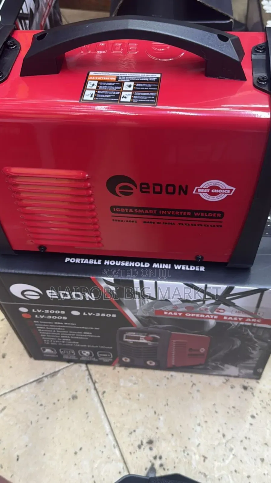 Edon Portable DC Inverter Arc Welder Lv 300s