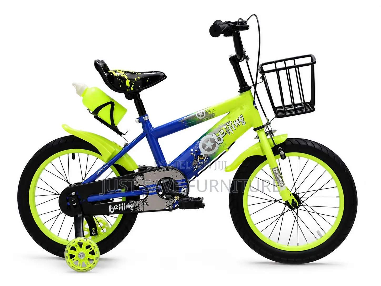 Beijing 12-Inch – Blue Lime Green