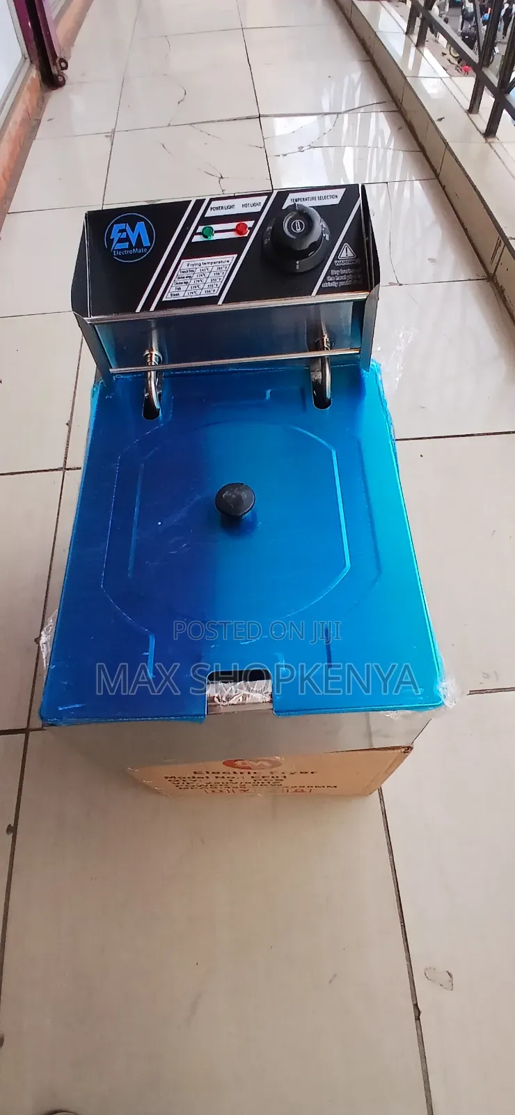 Electromate Single Tank Deep Fryer