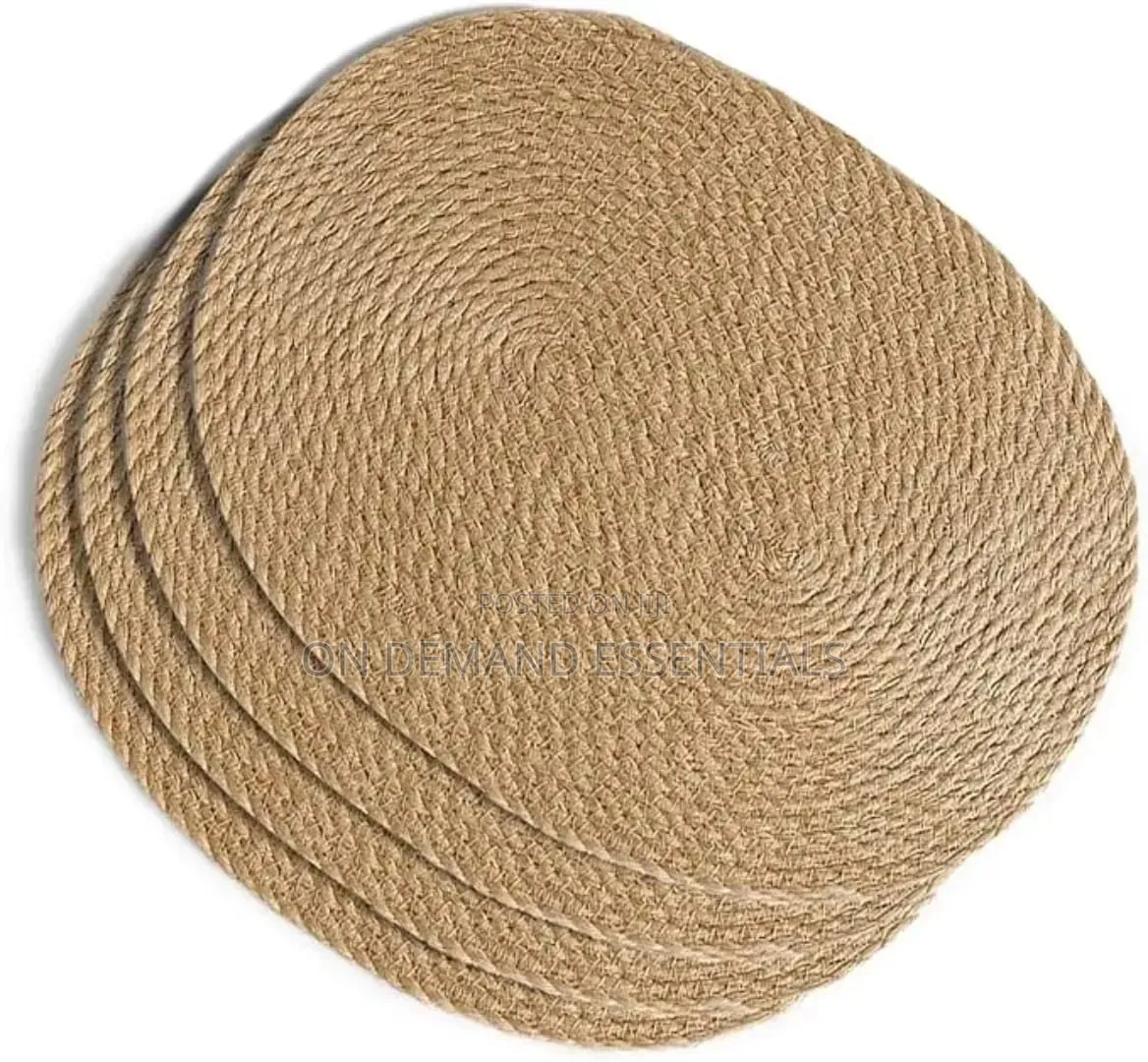 Woven Placemats Table Oval Shape Place Mat