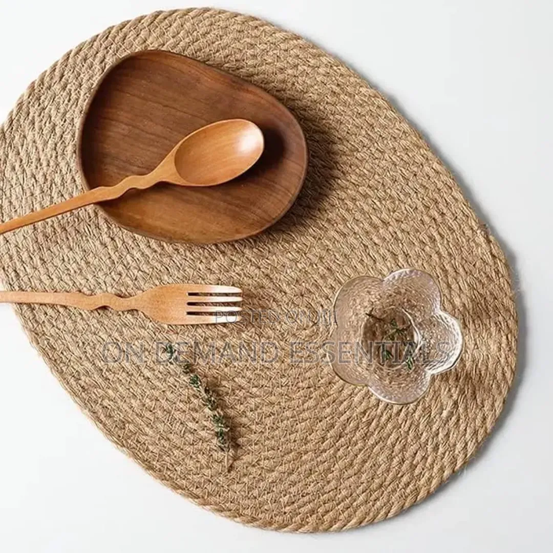Woven Placemats Table Oval Shape Place Mat