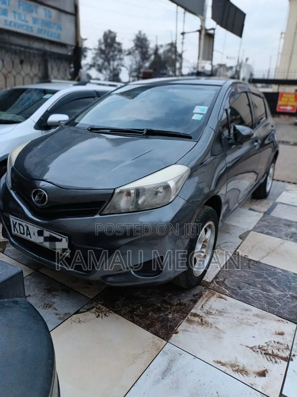 Toyota Vitz 2008 Matt Black