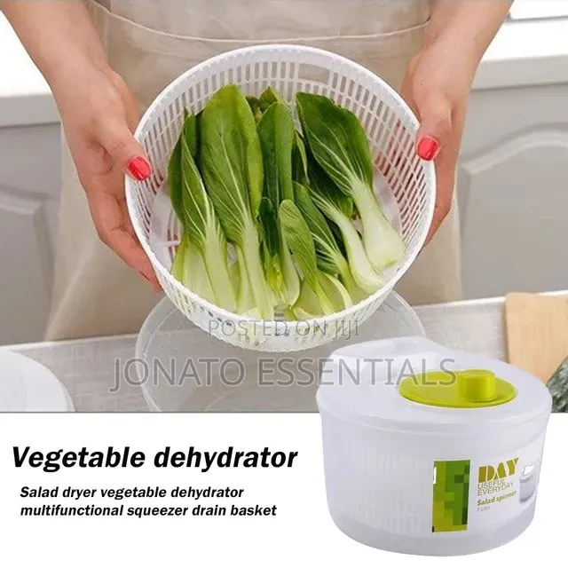 Manual Salad Spinner and Vegetable Dryer