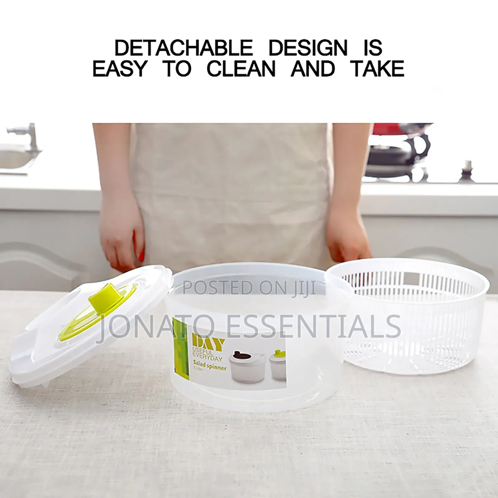 Manual Salad Spinner and Vegetable Dryer