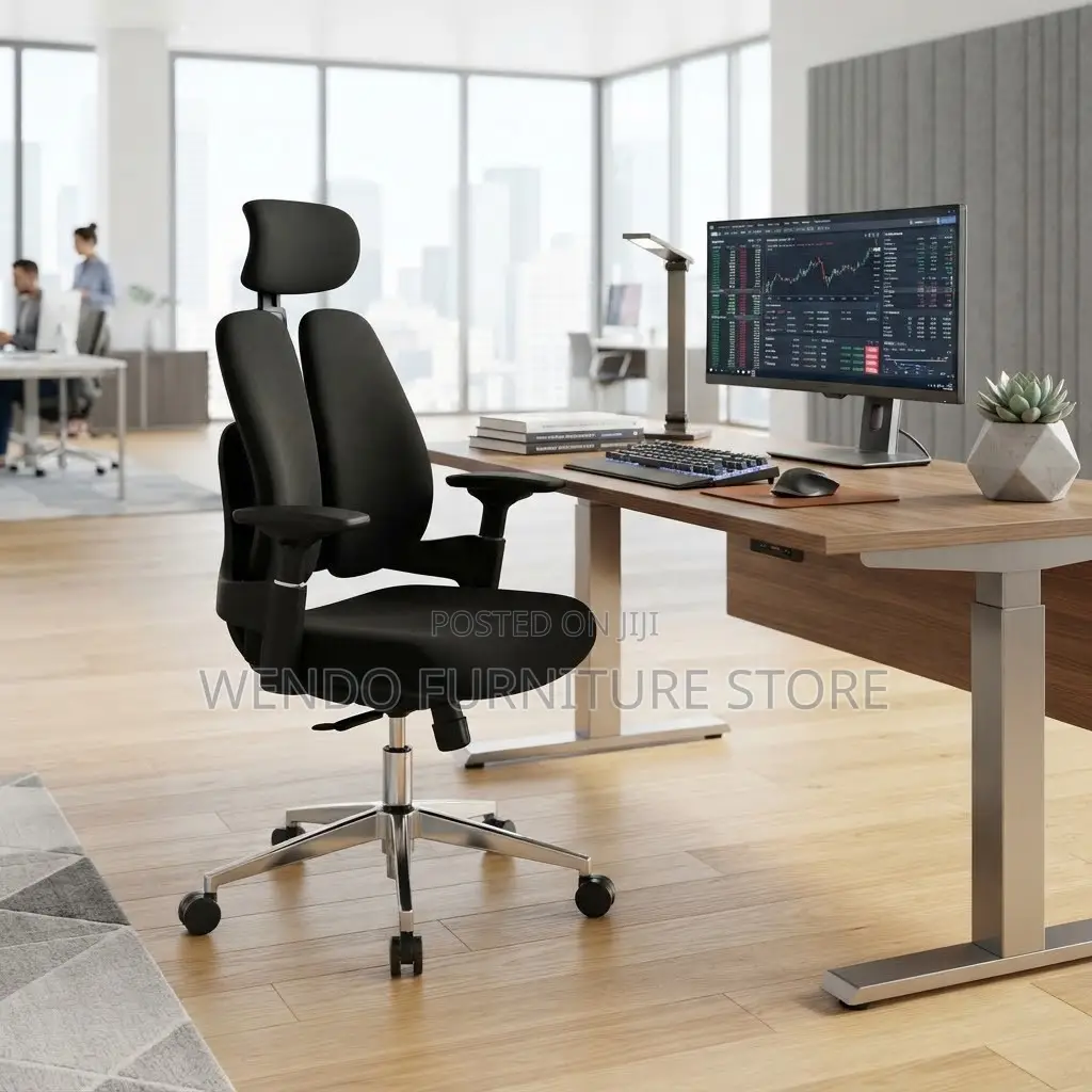 Office Chairs; High Backrest Executive Orthopedic Office Seat
