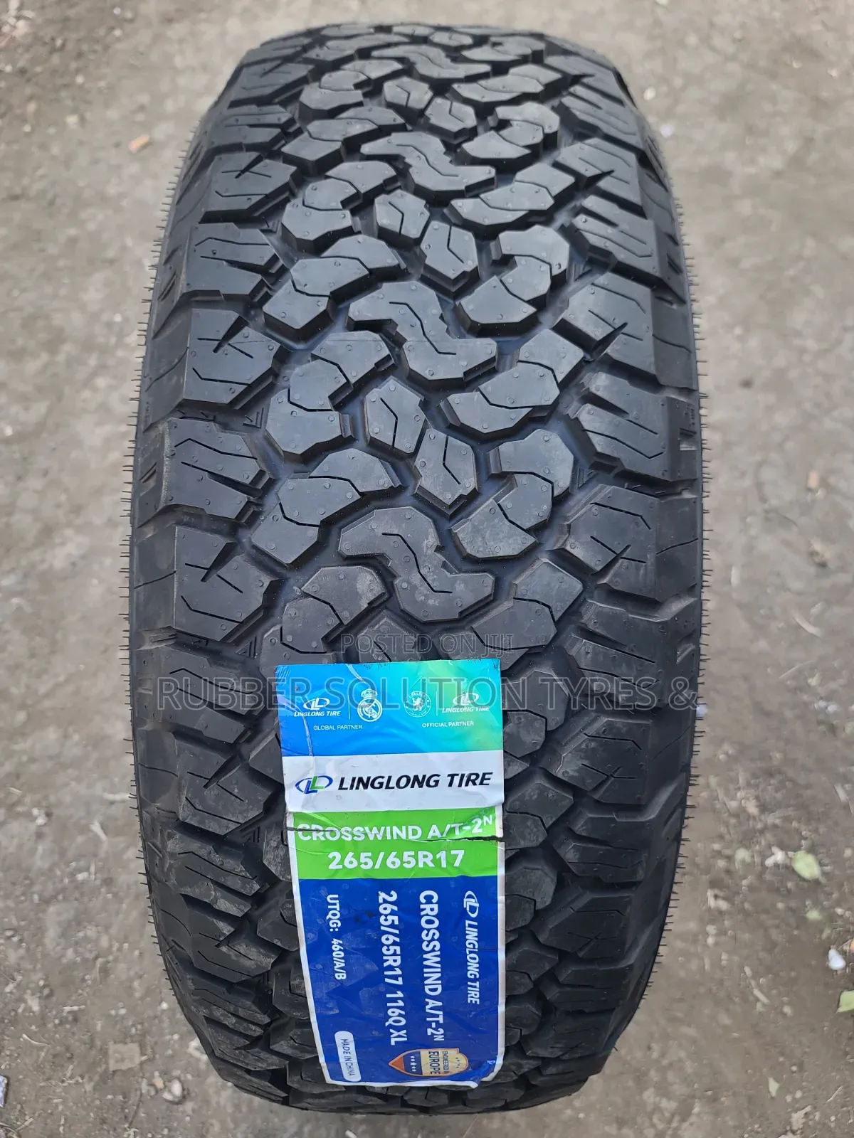 265 /65 R17 Linglong Tires 116q Xl Crosswind a/T-2 All-Terrain
