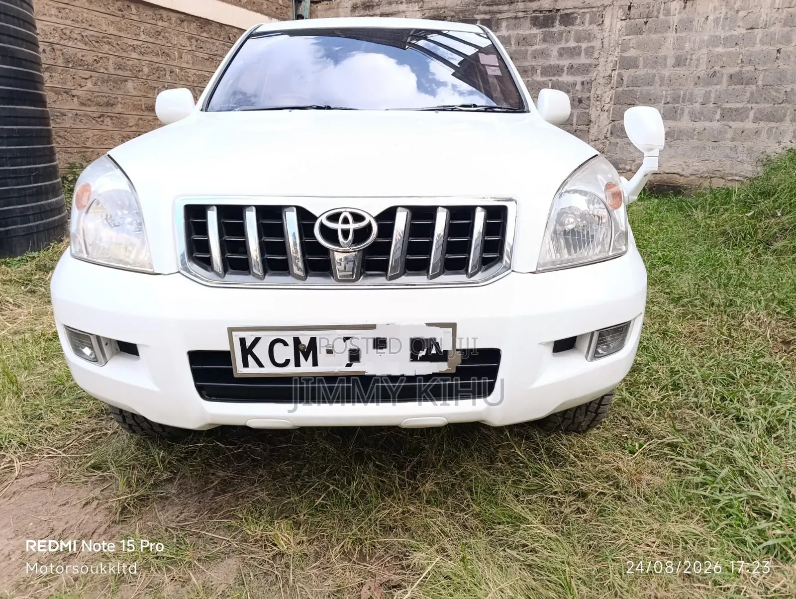 Toyota Land Cruiser Prado 2007 Pearl
