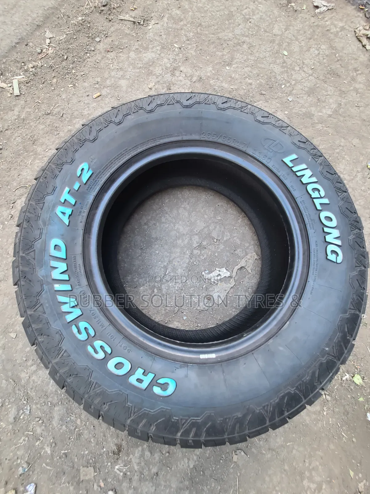 265 /65 R17 Linglong Tires 116q Xl Crosswind a/T-2 All-Terrain