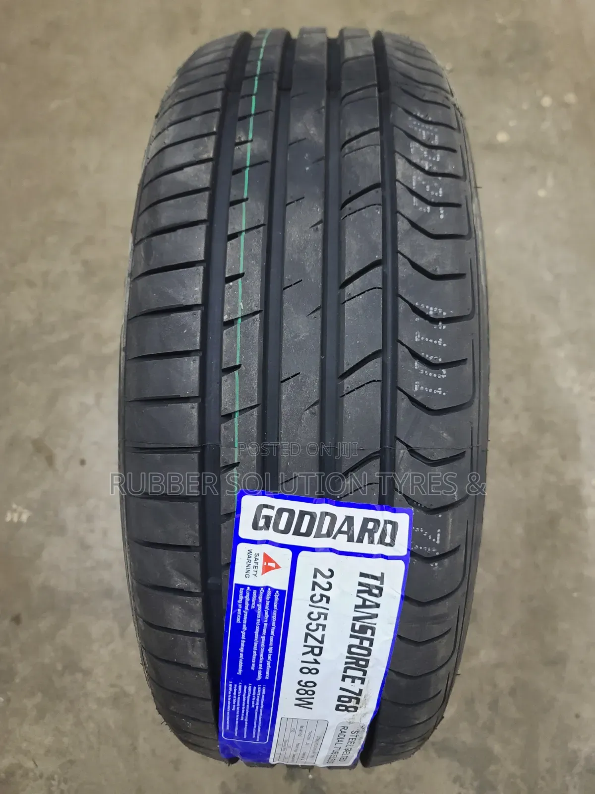 225 /55 R18 Goddard Tyres 98w Xl Transforce 868