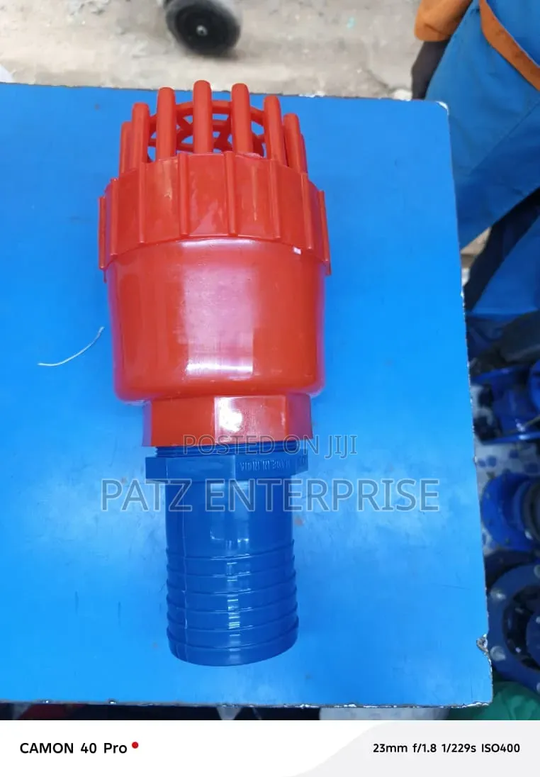 Foot Valve 4" PVC