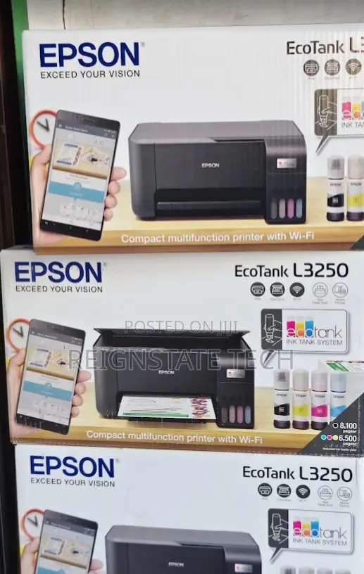 Epson EcoTank L3250 Wi-Fi All-in-One Printer – Print, Scan Copy