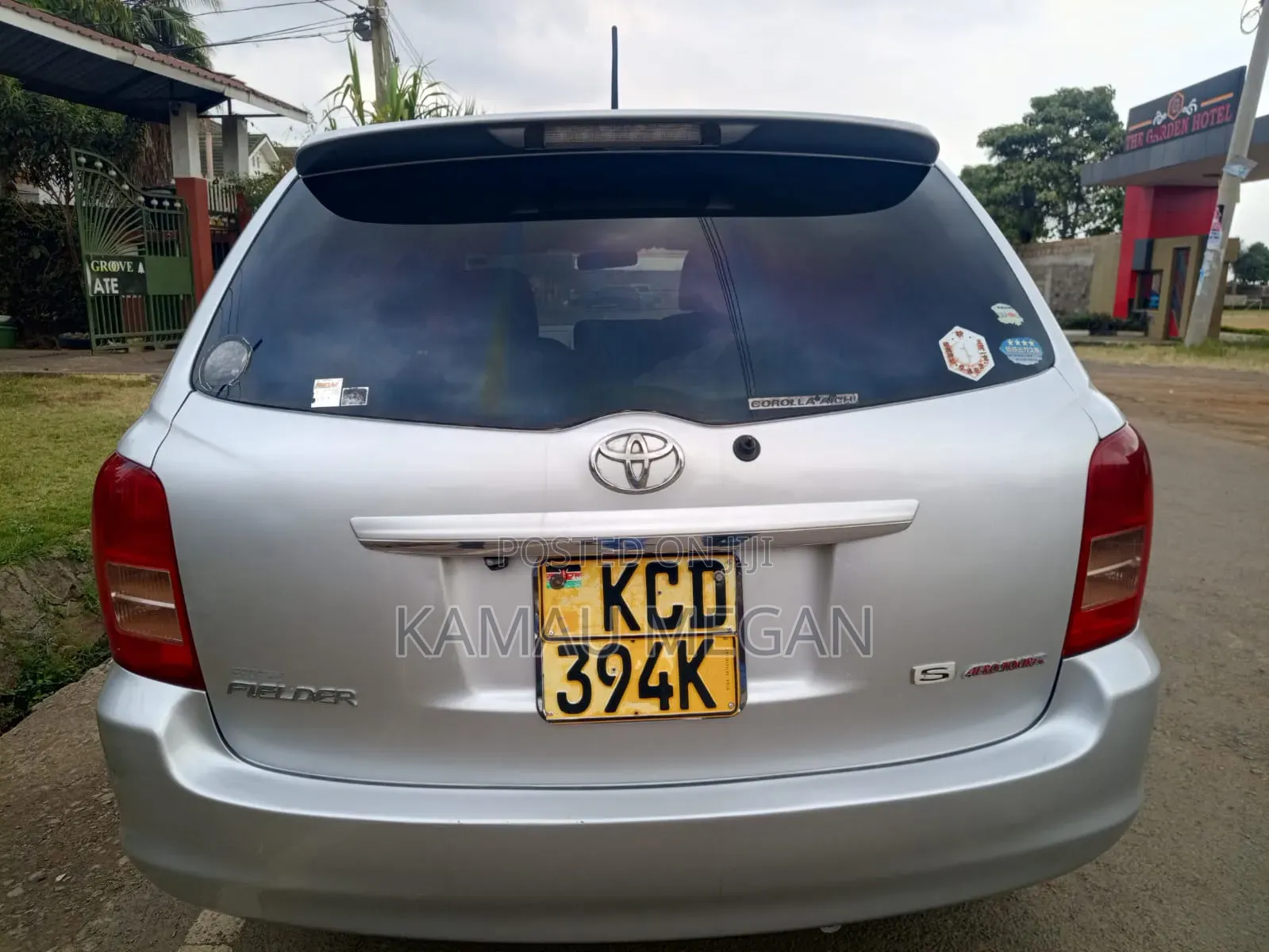 Toyota Corolla Fielder 2008 Silver