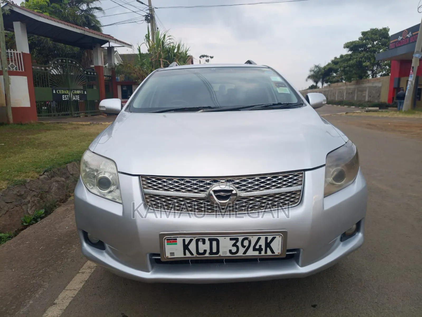 Toyota Corolla Fielder 2008 Silver