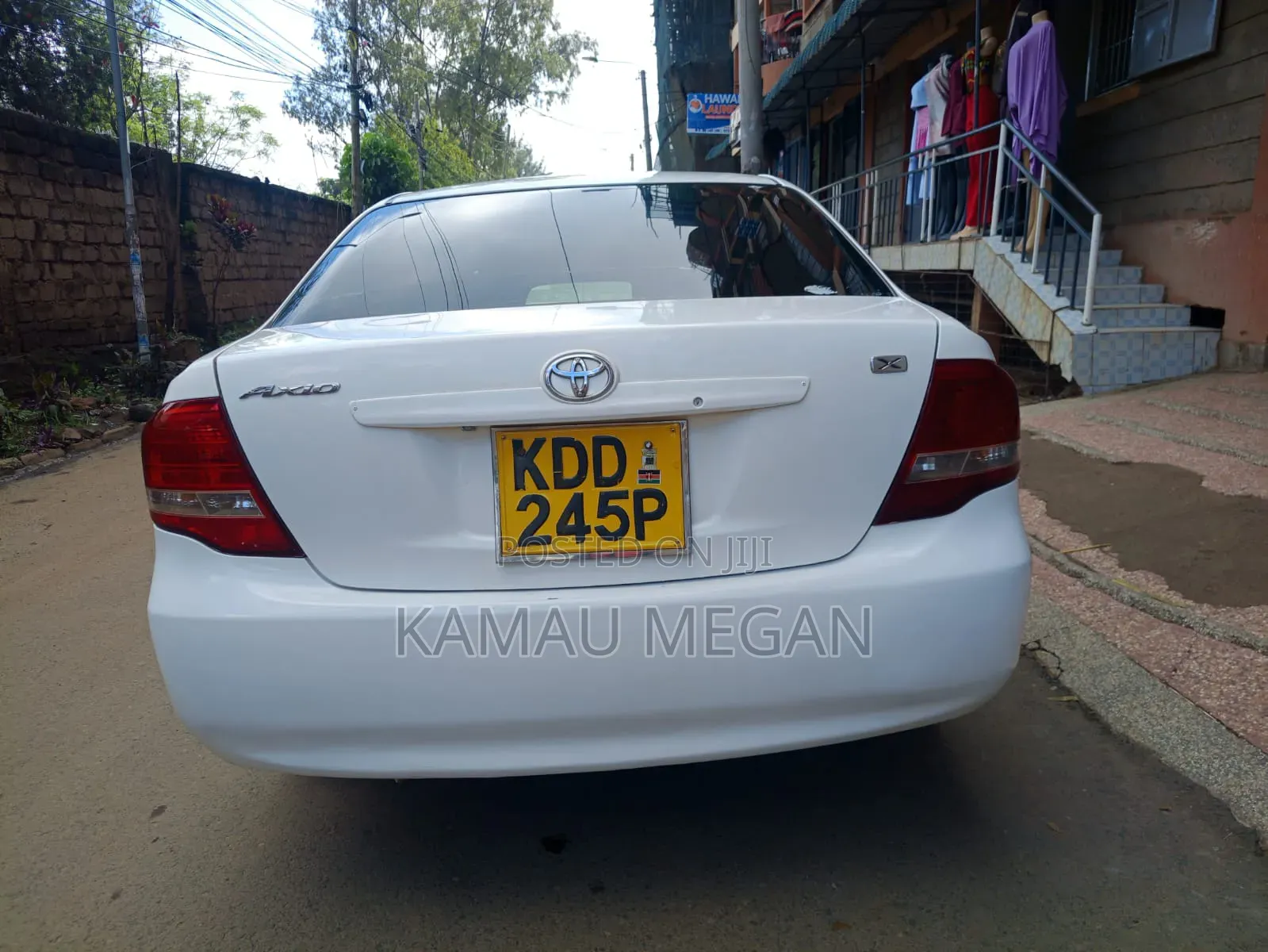Toyota Axio 2013 White