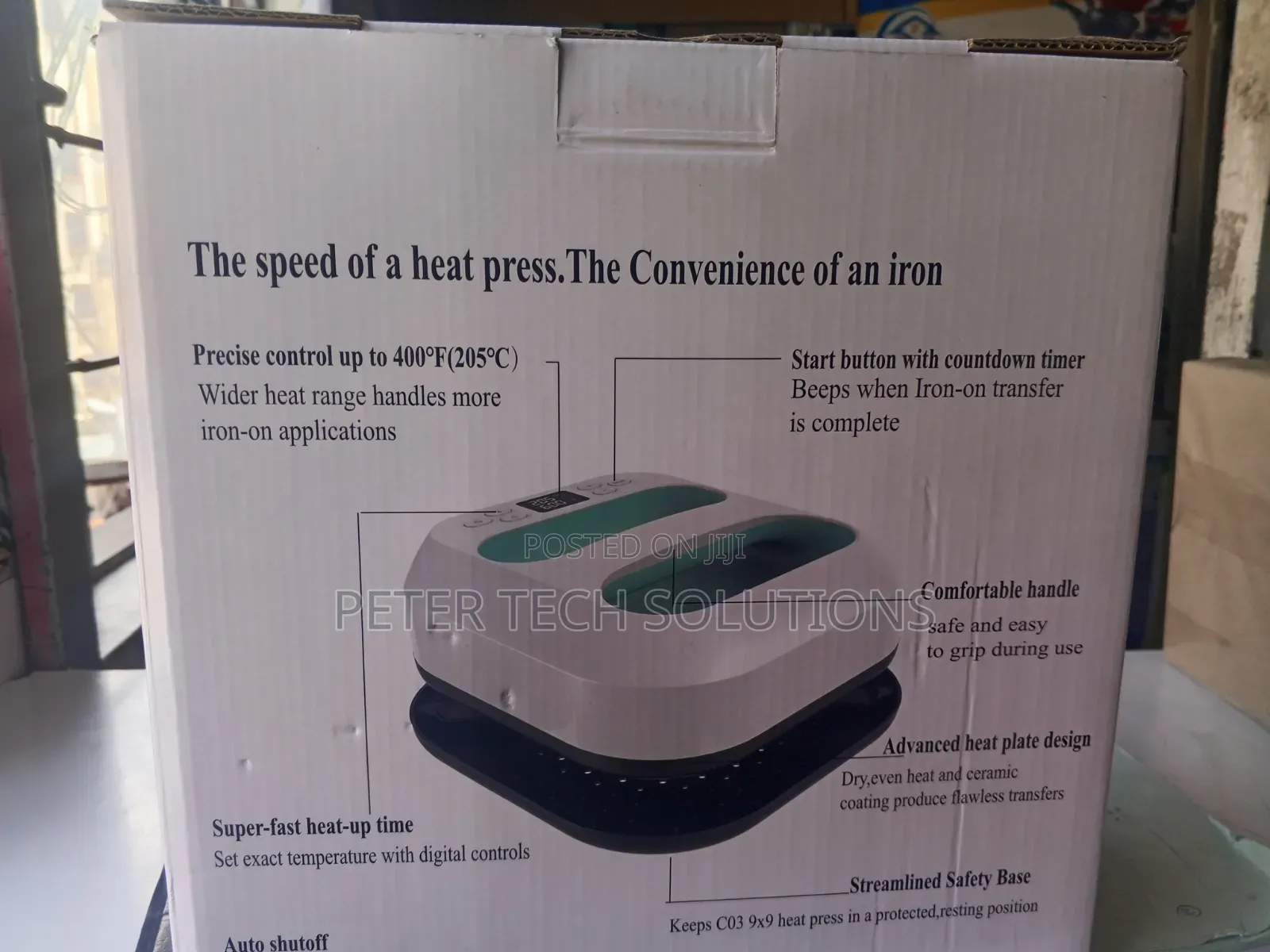 PORTABLE MINI HEATPRESS MACHINE (6 .20 Cm by 10.6cm ) AVAILABLE