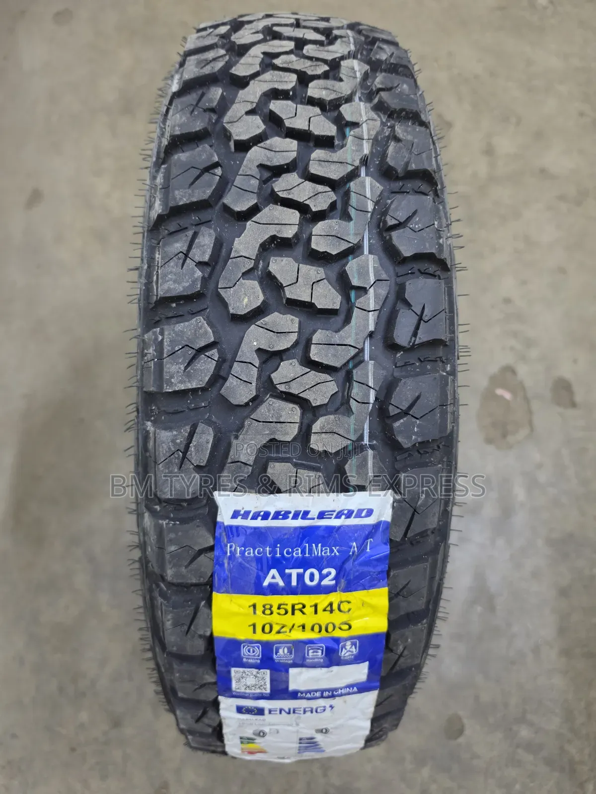 185 R14 Sumaxx Tires (All Terrain) Commercial