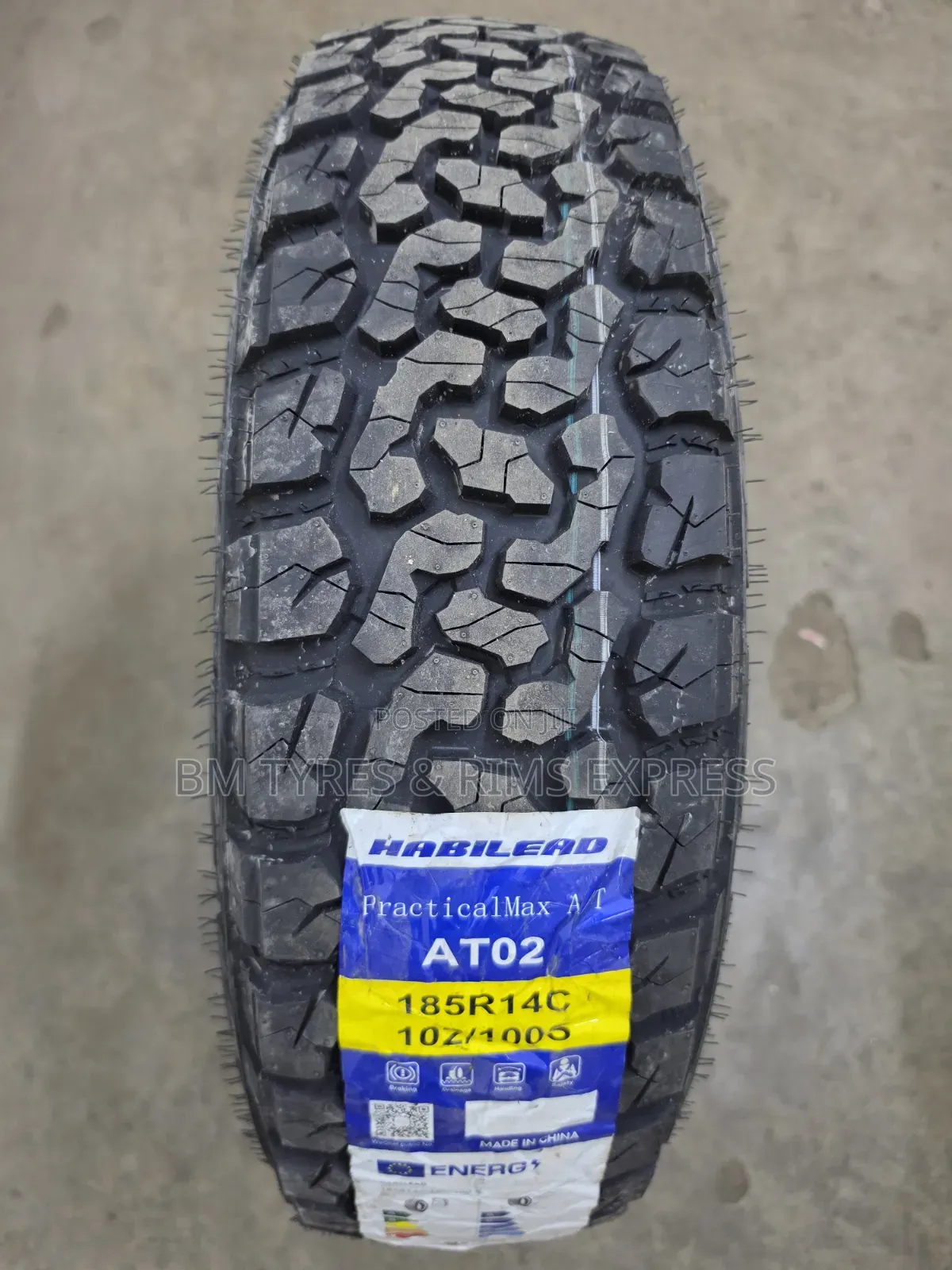 185 R14 Sumaxx Tires (All Terrain) Commercial