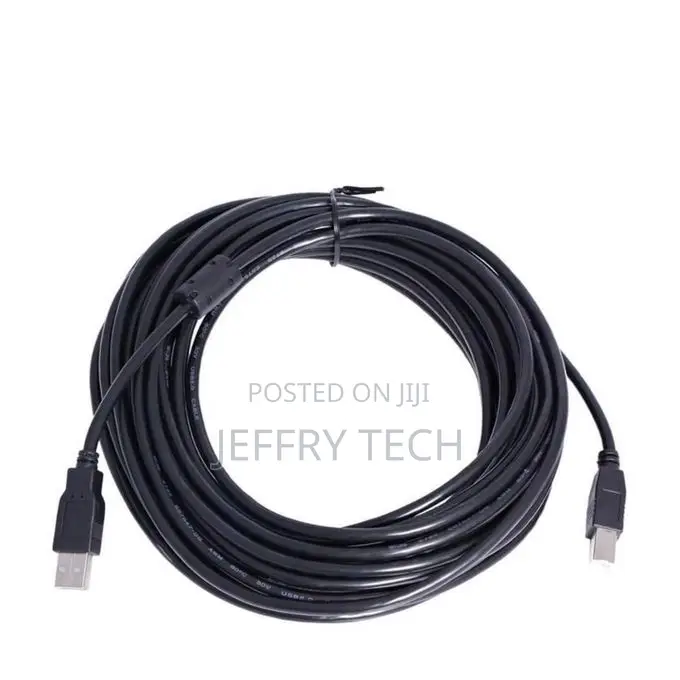 10m USB Printer Cable - Extra-Long, Stable High-Speed Connection