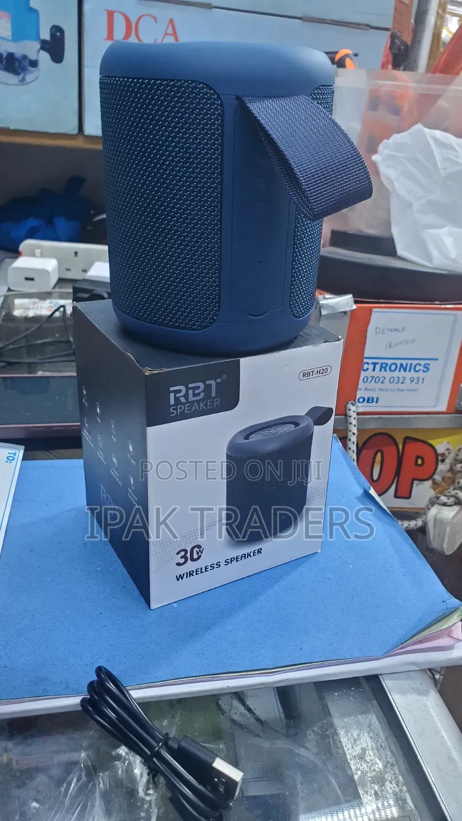RBT H20 Portable Bluetooth Speaker 30W High Powerful Heavy Bass